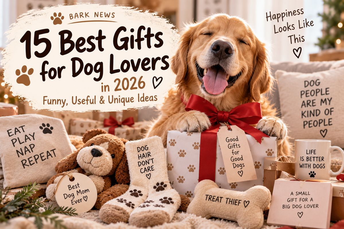 15 Best Gifts for Dog Lovers in 2026: Funny, Useful & Unique Ideas
