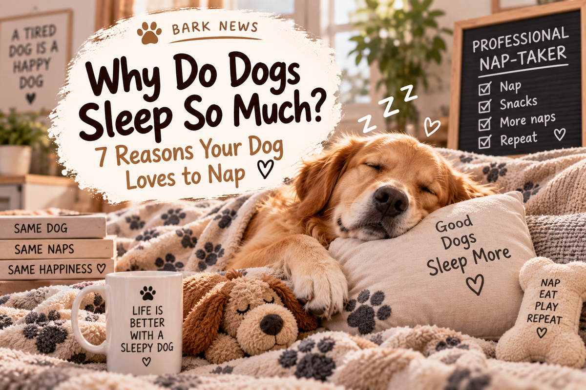 Why Do Dogs Sleep So Much? 7 Reasons Your Dog Loves to Nap