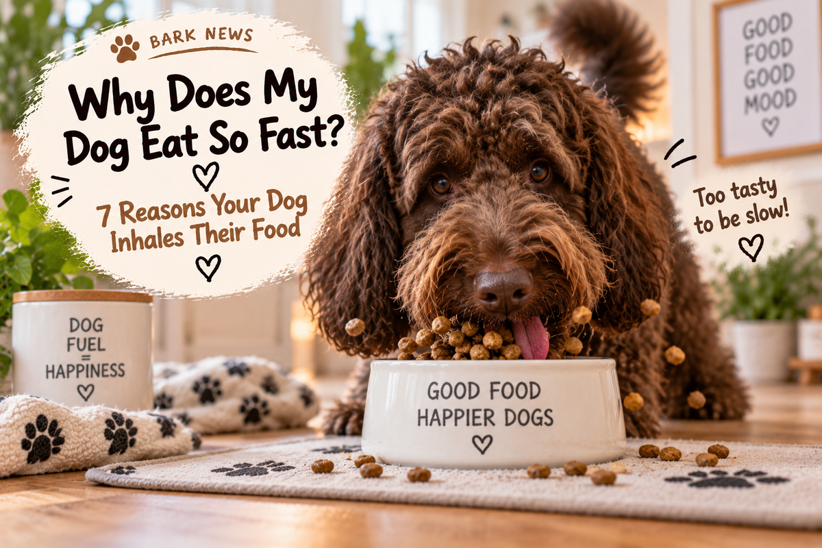 Why Does My Dog Eat So Fast? 7 Reasons Your Dog Inhales Their Food