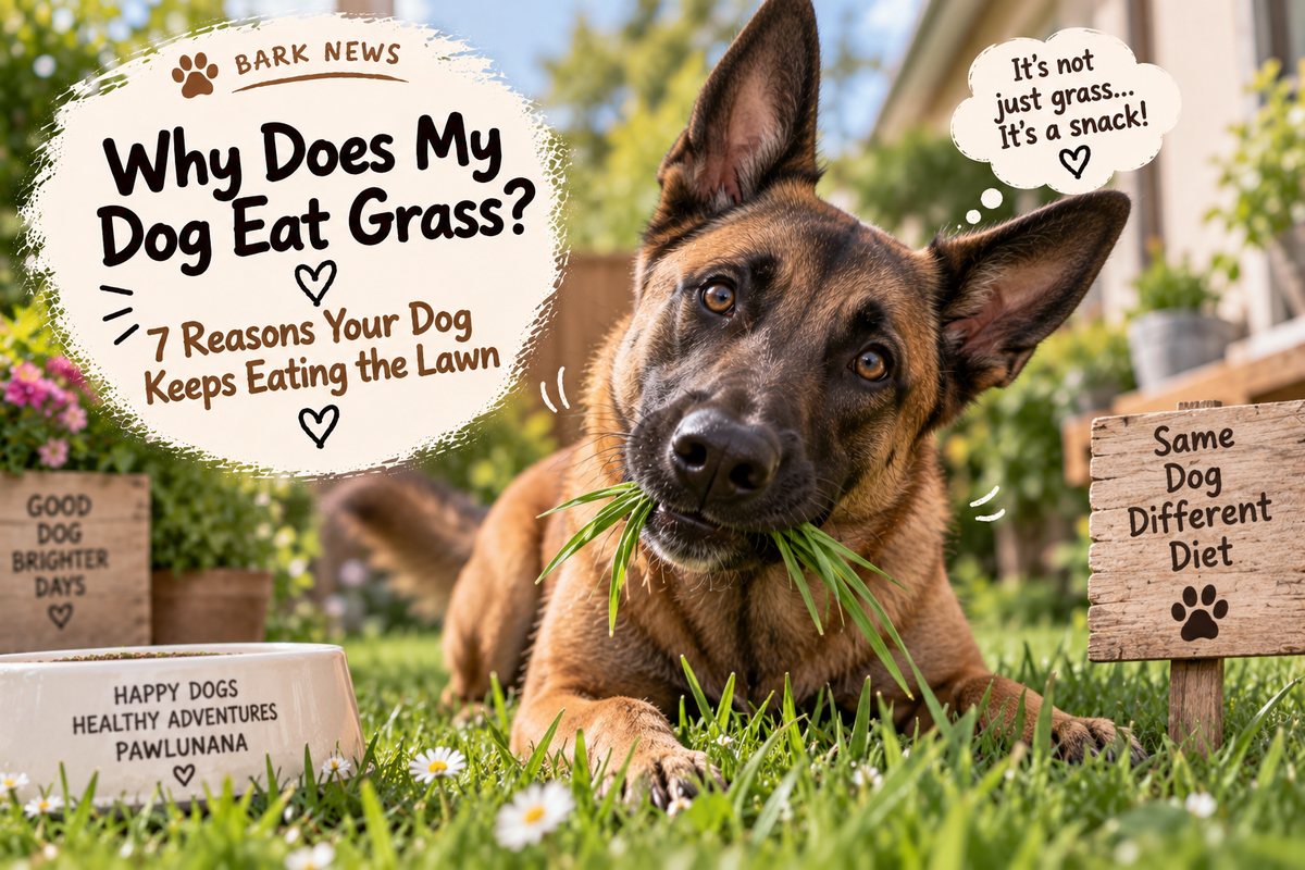 Why Does My Dog Eat Grass? 7 Reasons Your Dog Keeps Eating the Lawn