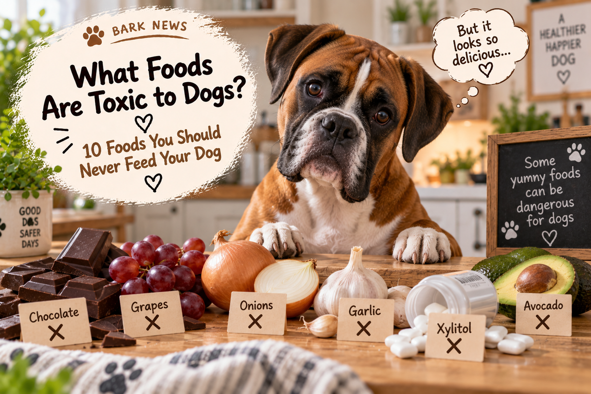 What Foods Are Toxic to Dogs? 10 Foods You Should Never Feed Your Dog
