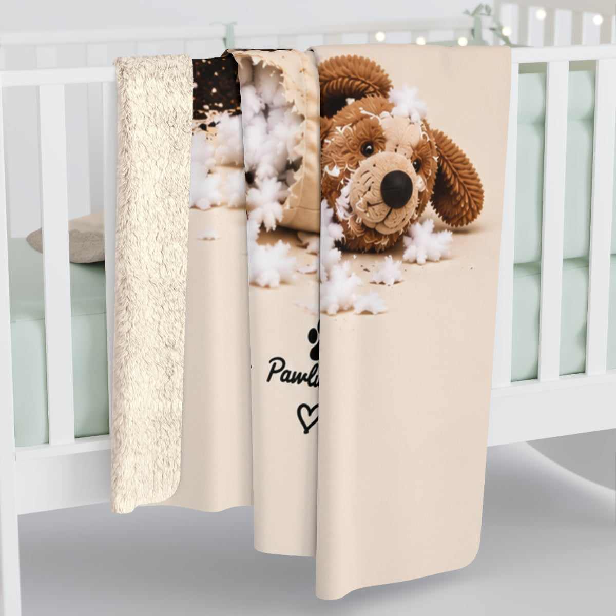 Professional Troublemaker™ – Plush Sherpa Dog Blanket