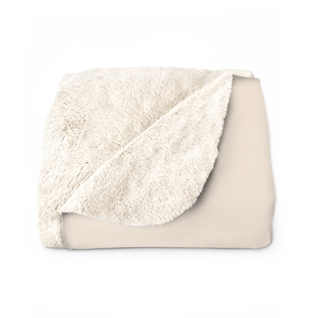 Sherpa Blanket — "Still Trouble Together" Cute Dog Pile Cozy Throw