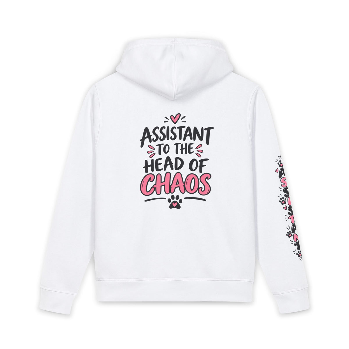 Assistant to the Head of Chaos Hoodie — Cute Pet Lover Pullover ('Assistant to the Head of Chaos')