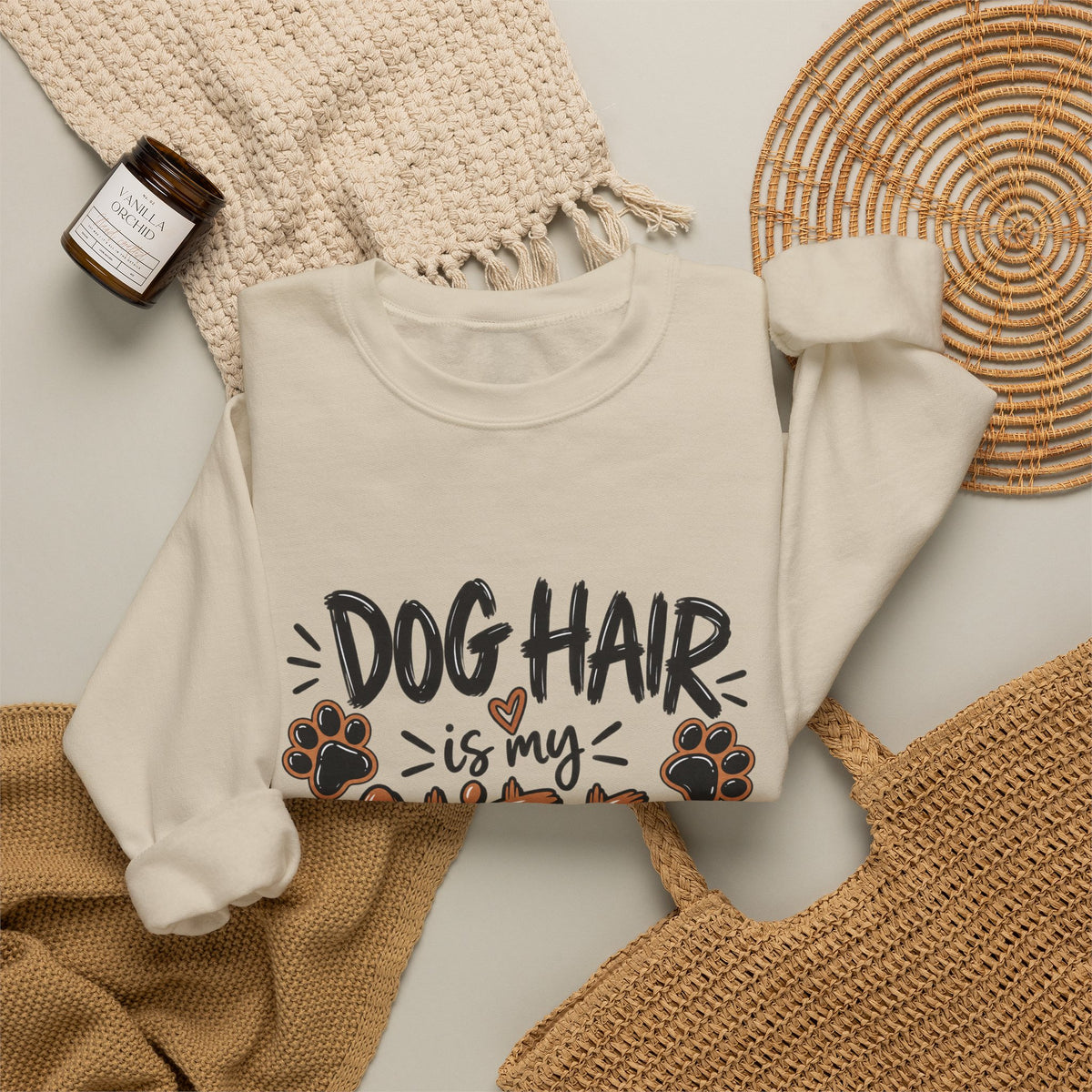 Dog Hair Is My Glitter Sweatshirt