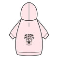 Pet Hoodie — "My Human Made Me Buy This (Again)" Dog & Cat Hoodie with Collar Hole
