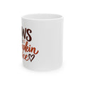 Ceramic Mug — 'Pumpkin Spice' Autumn Coffee Cup (11oz/15oz)