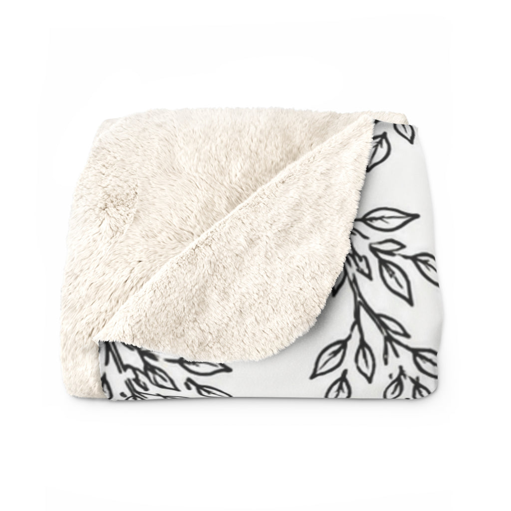 Dog Mom Sherpa Blanket – Cozy Personalized Dog Lover Throw