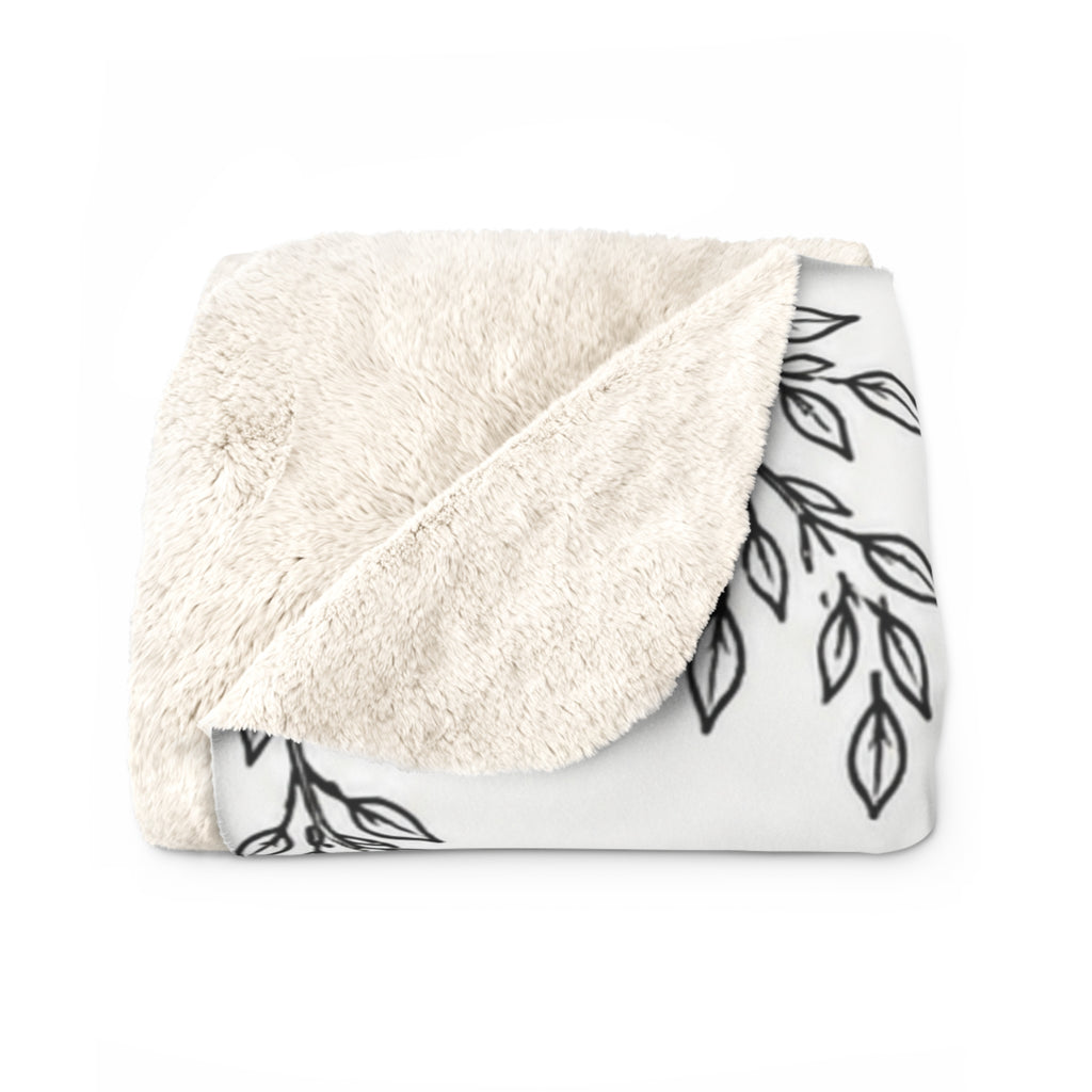 Dog Mom Sherpa Blanket – Cozy Personalized Dog Lover Throw